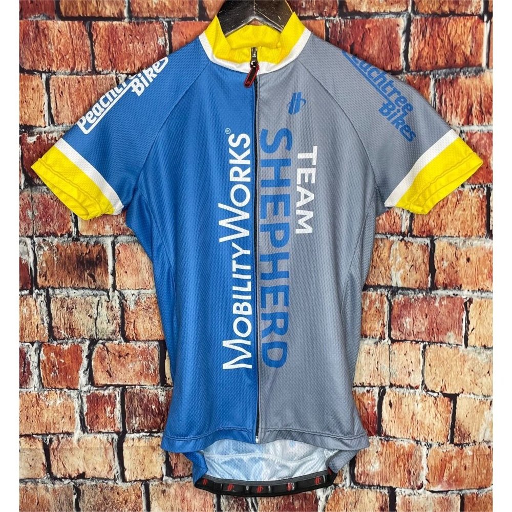 Hincapie Women’s Small Full Zip Cycling Jersey Shepherd Center Mobility Works